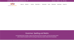 Desktop Screenshot of learningmadeeasier.com.au